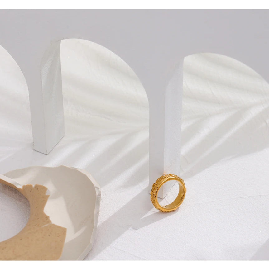 Sun Star Moon Ring
